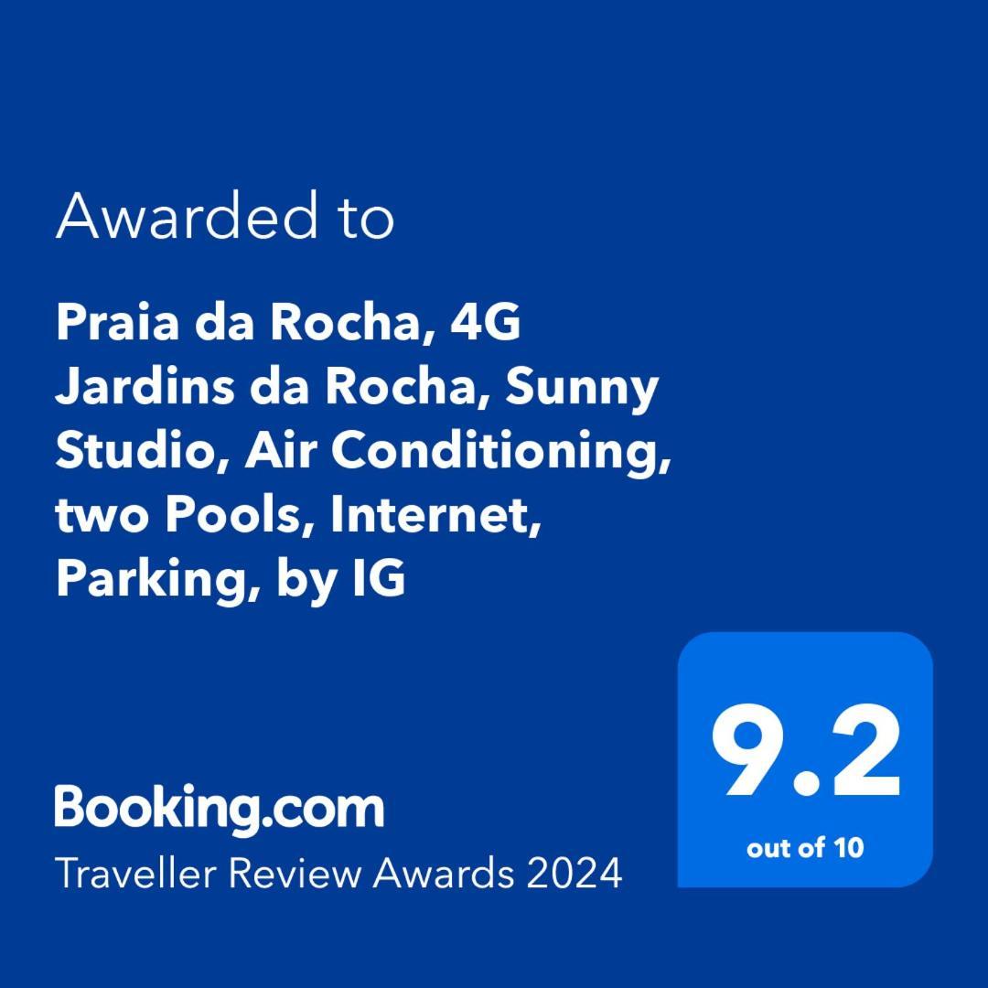 Praia Da Rocha, 4G Jardins Da Rocha, Sunny Studio, Air Conditioning, Two Pools, Internet, Parking, By Ig 포티마오 외부 사진